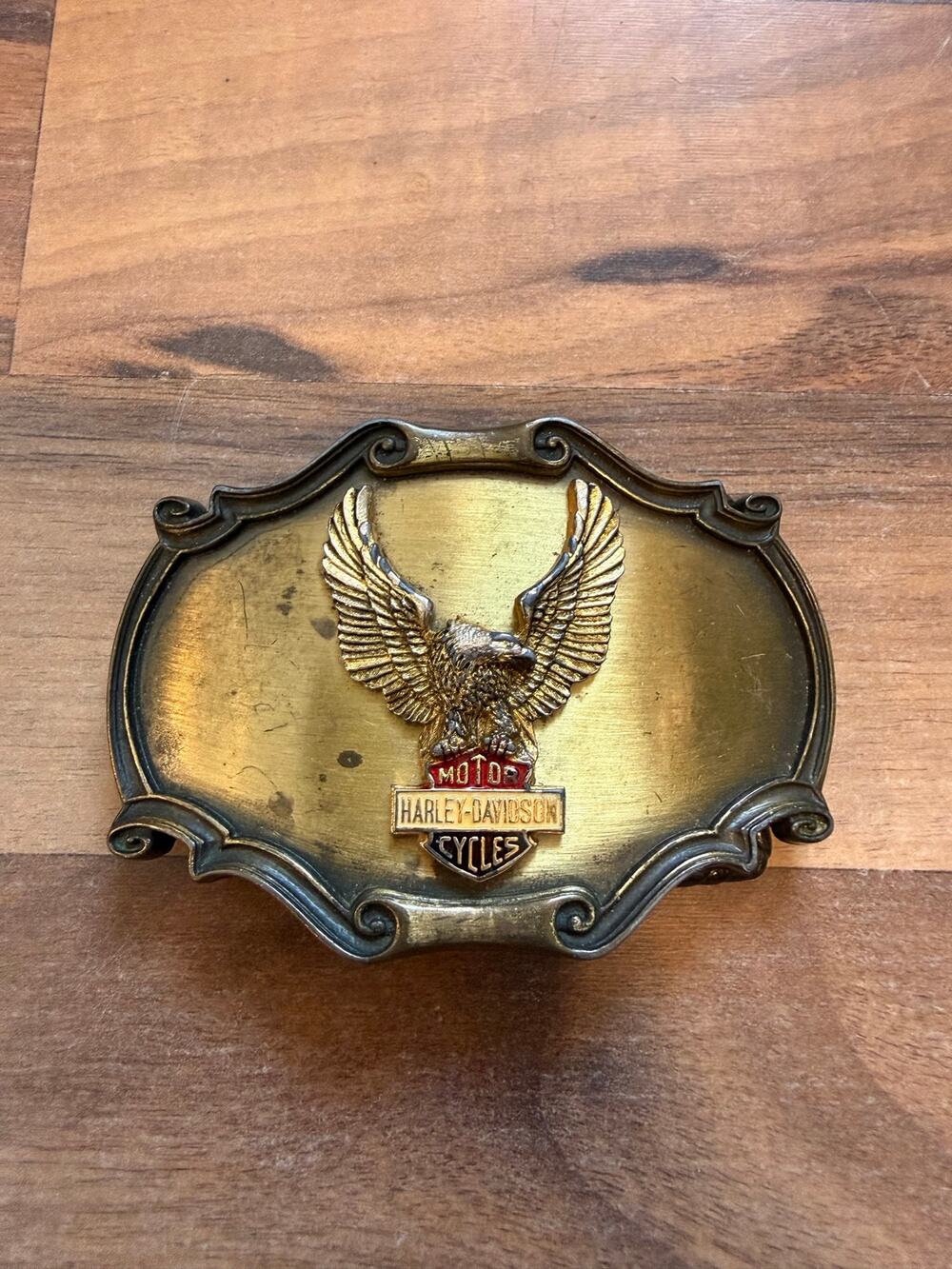 1978 Raintree Harley Davidson Eagle Belt Buckle
